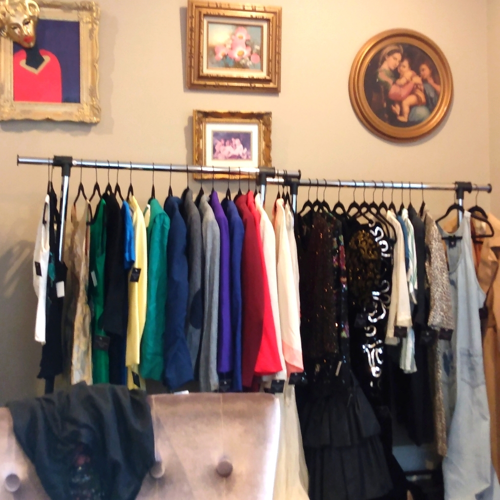 Luxury vintage and Mariah Noiré branded clothing